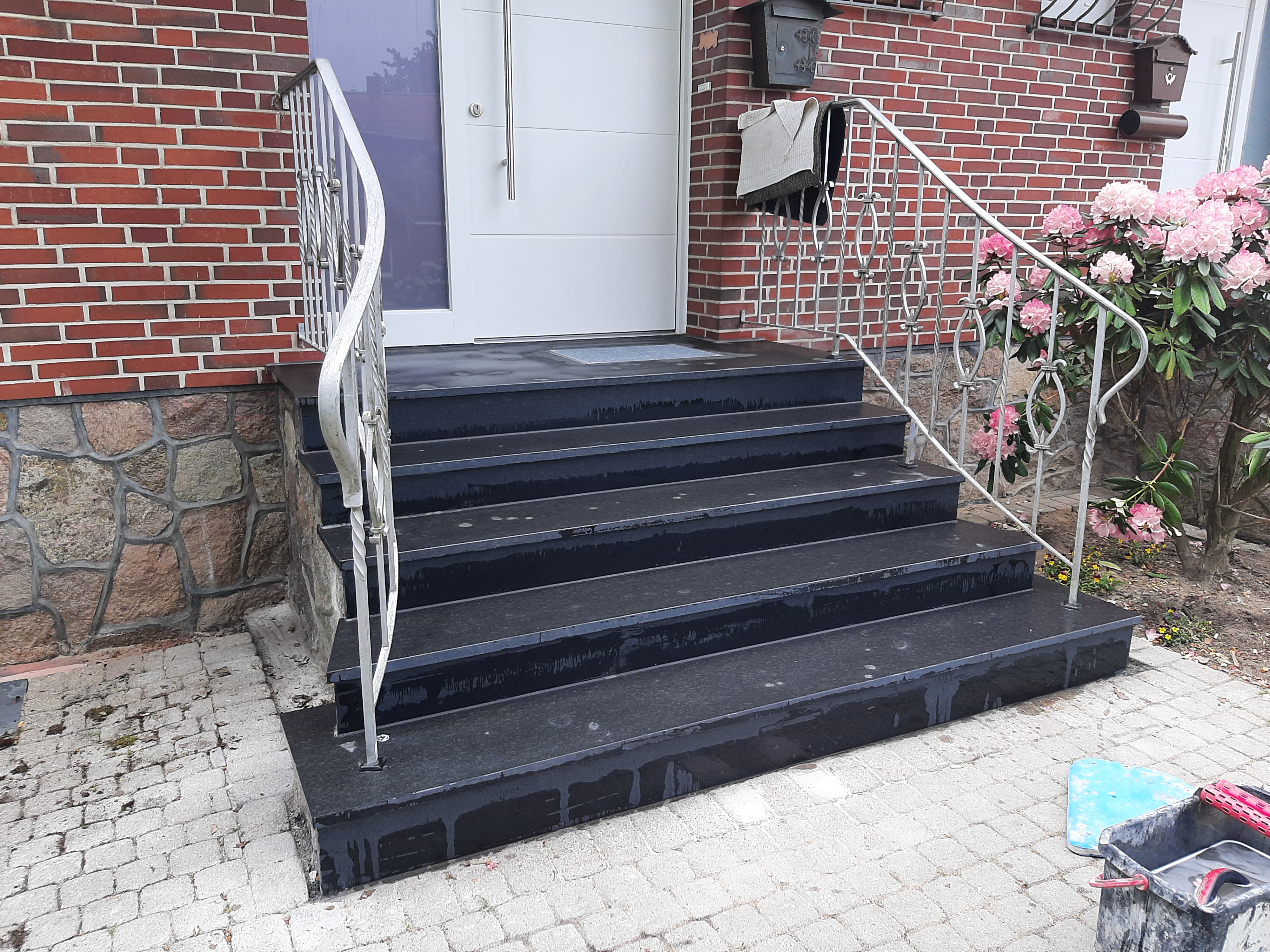 Fertiger Eingangsbereich