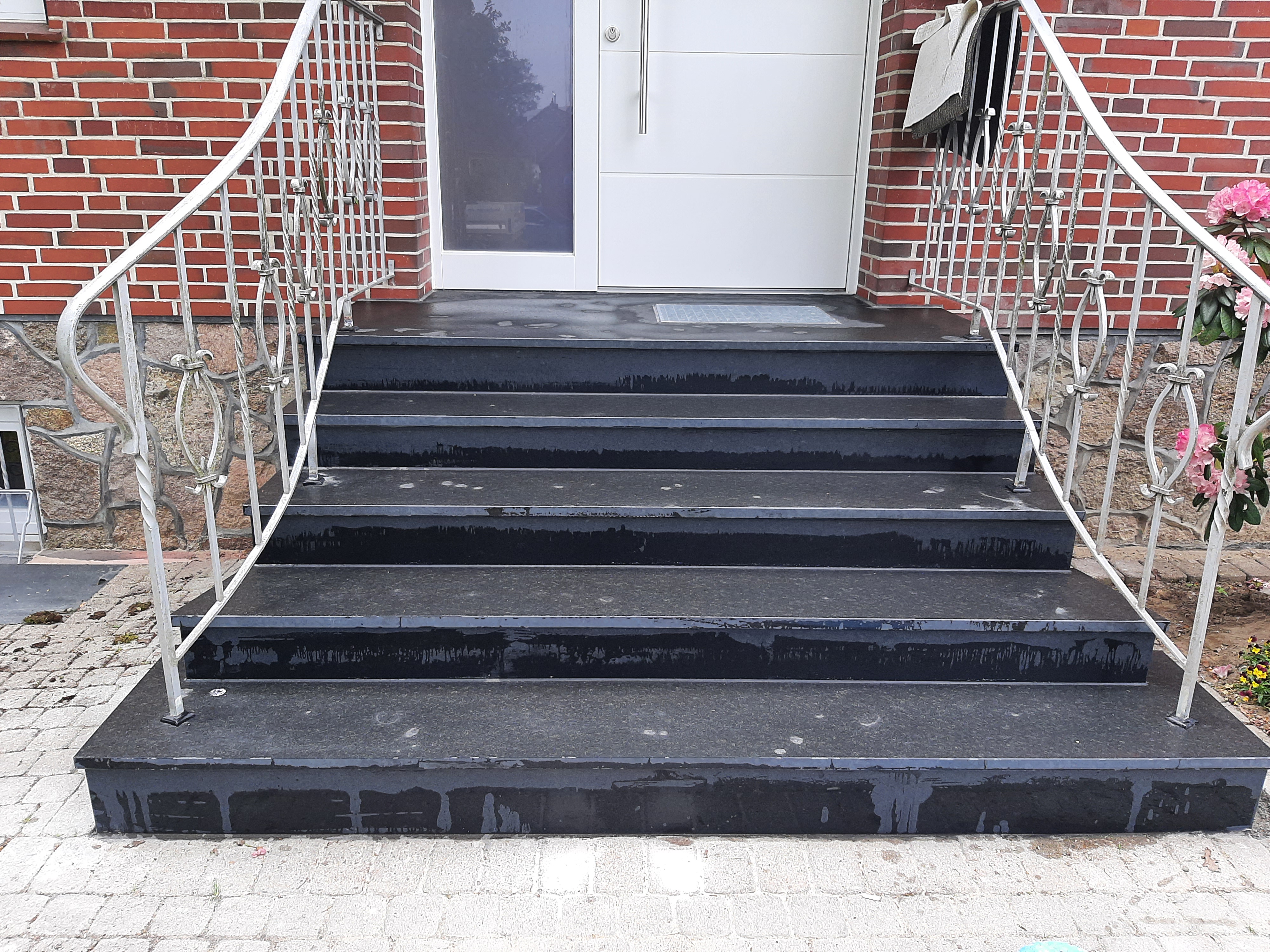 Fertiger Eingangsbereich