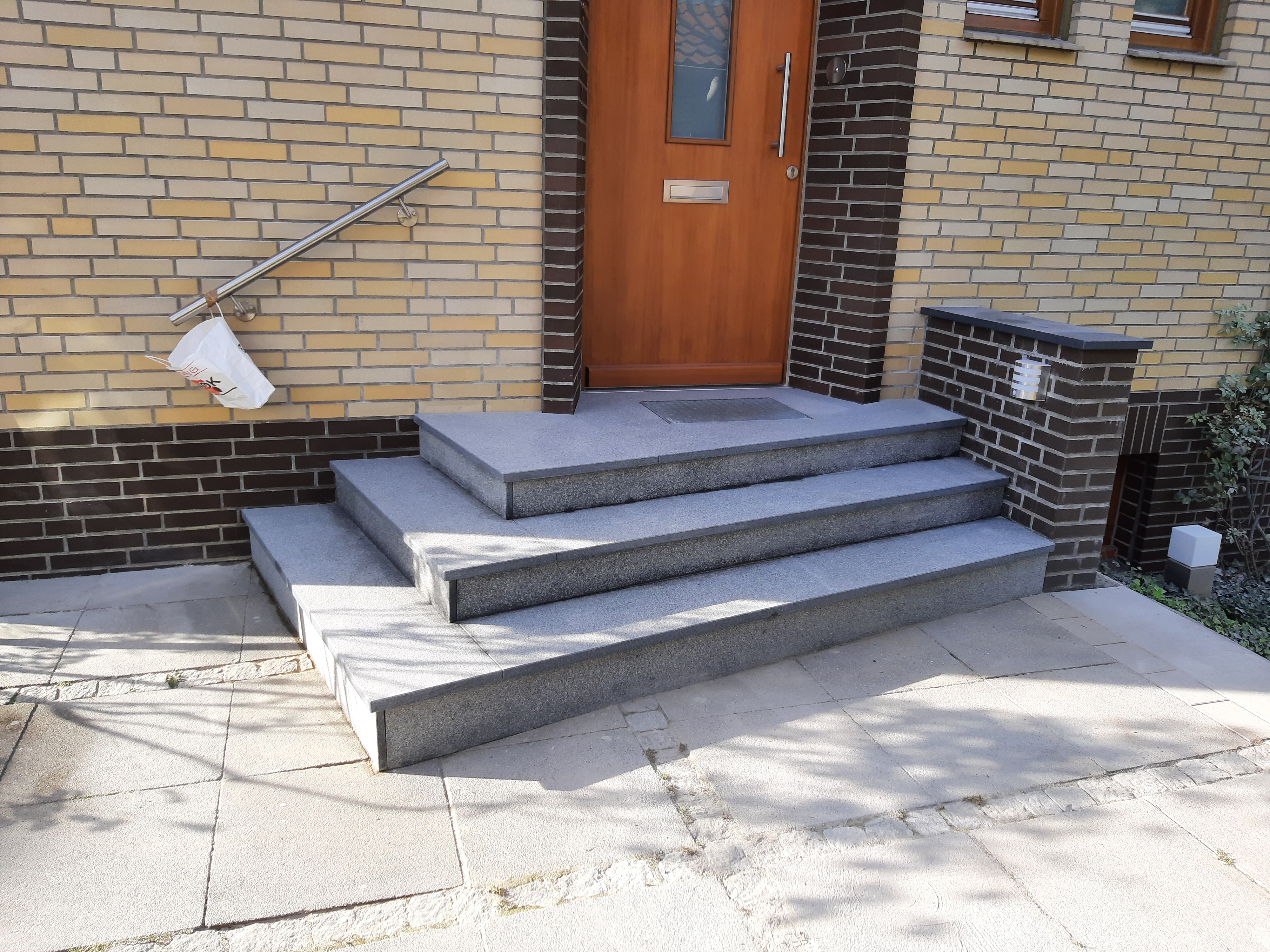 Fertiger Eingangsbereich