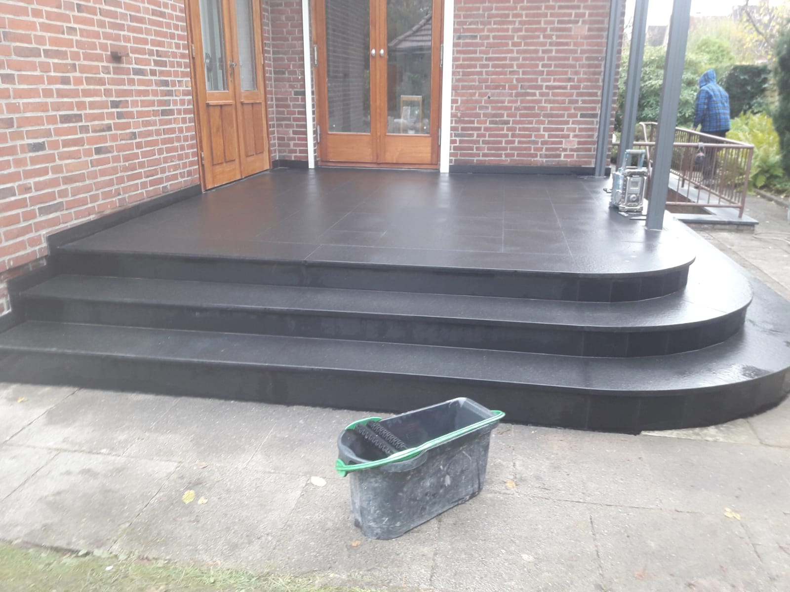 Fertiger Eingangsbereich